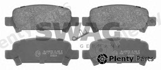  SWAG part 87916659 Brake Pad Set, disc brake