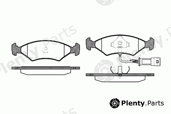  ROADHOUSE part 2119.32 (211932) Brake Pad Set, disc brake