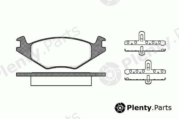  ROADHOUSE part 2171.20 (217120) Brake Pad Set, disc brake
