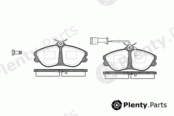  ROADHOUSE part 2276.02 (227602) Brake Pad Set, disc brake
