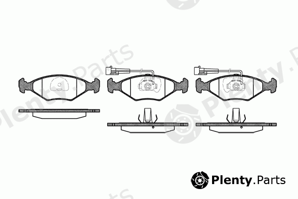  ROADHOUSE part 2281.32 (228132) Brake Pad Set, disc brake