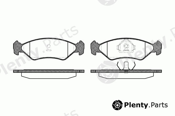 ROADHOUSE part 2285.10 (228510) Brake Pad Set, disc brake