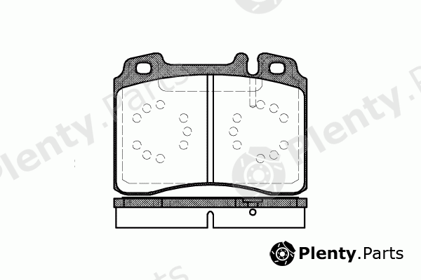  ROADHOUSE part 2379.00 (237900) Brake Pad Set, disc brake