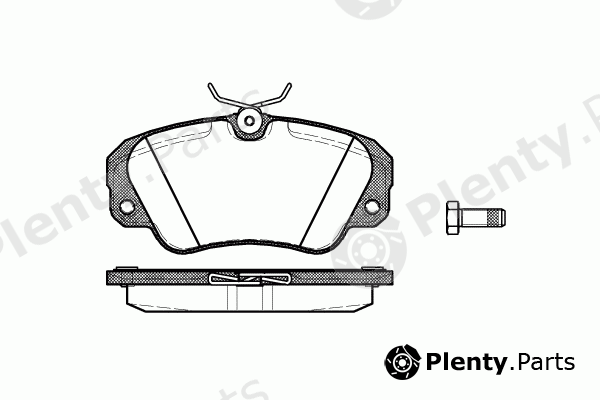  ROADHOUSE part 2382.00 (238200) Brake Pad Set, disc brake