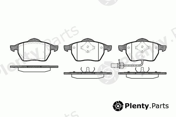  ROADHOUSE part 2390.11 (239011) Brake Pad Set, disc brake