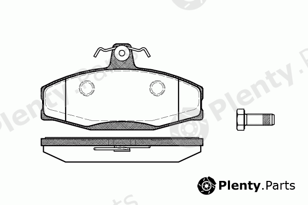  ROADHOUSE part 2620.20 (262020) Brake Pad Set, disc brake