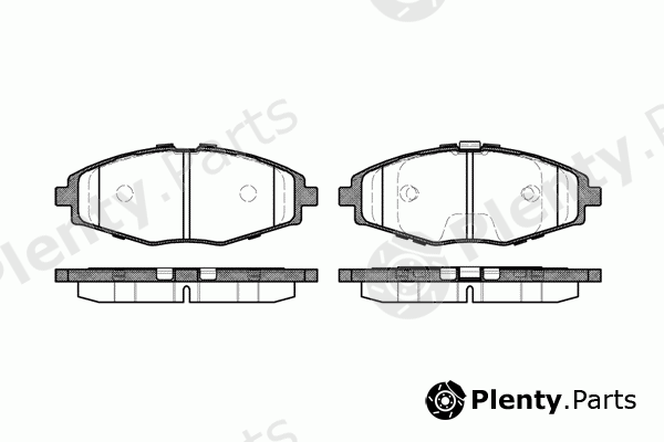 ROADHOUSE part 2696.00 (269600) Brake Pad Set, disc brake