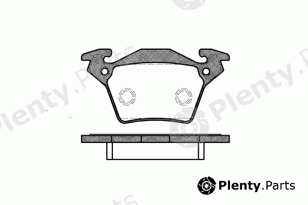  ROADHOUSE part 2717.00 (271700) Brake Pad Set, disc brake