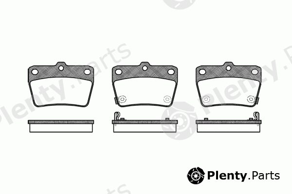  ROADHOUSE part 2839.02 (283902) Brake Pad Set, disc brake