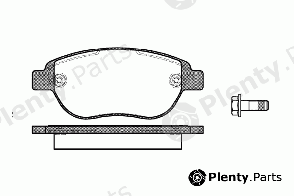  ROADHOUSE part 2841.00 (284100) Brake Pad Set, disc brake