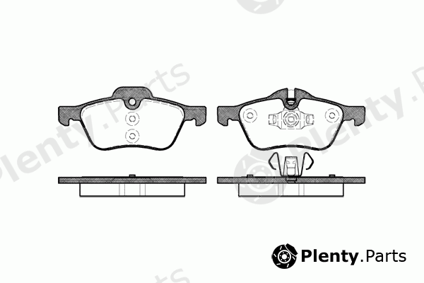  ROADHOUSE part 2864.00 (286400) Brake Pad Set, disc brake