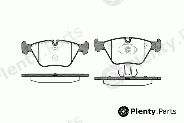  ROADHOUSE part 2963.00 (296300) Brake Pad Set, disc brake