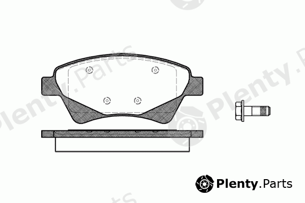  ROADHOUSE part 2976.20 (297620) Brake Pad Set, disc brake