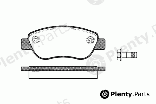  ROADHOUSE part 21069.00 (2106900) Brake Pad Set, disc brake