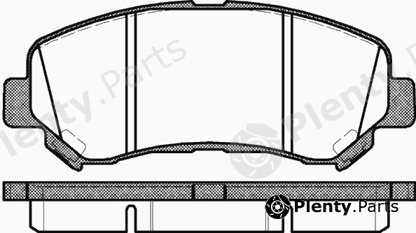  ROADHOUSE part 21318.00 (2131800) Brake Pad Set, disc brake