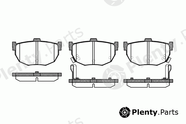  REMSA part 0294.32 (029432) Brake Pad Set, disc brake