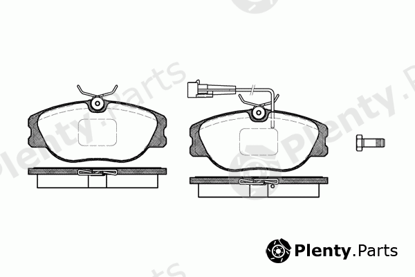 REMSA part 0305.31 (030531) Brake Pad Set, disc brake