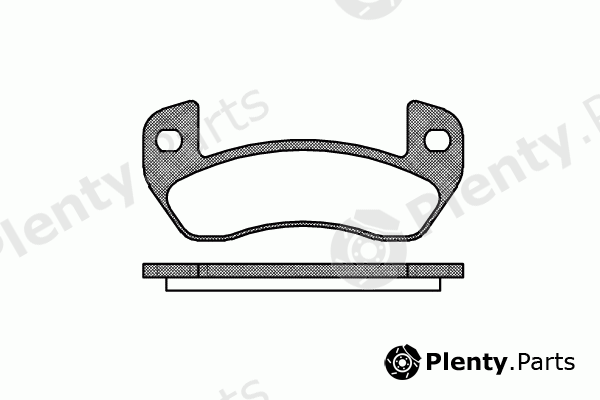  REMSA part 1152.00 (115200) Brake Pad Set, disc brake