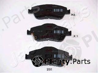  JAPANPARTS part PA-250AF (PA250AF) Brake Pad Set, disc brake