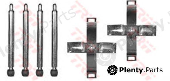  TRW part PFK387 Accessory Kit, disc brake pads