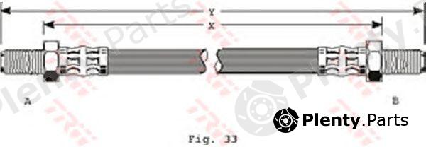  TRW part PHC160 Brake Hose