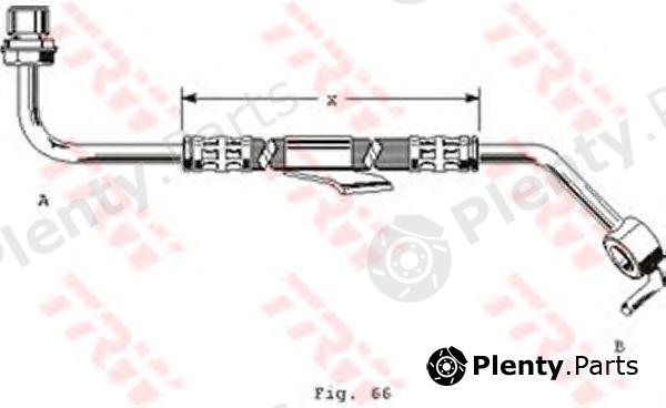  TRW part PHD249 Brake Hose