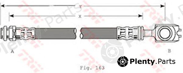  TRW part PHD349 Brake Hose