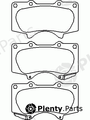  PAGID part T1368 Brake Pad Set, disc brake