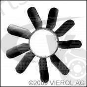  VEMO part V30-90-1651 (V30901651) Fan Wheel, engine cooling