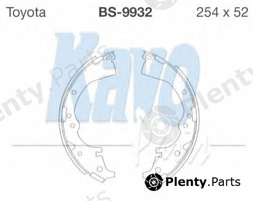  KAVO PARTS part BS-9932 (BS9932) Brake Shoe Set