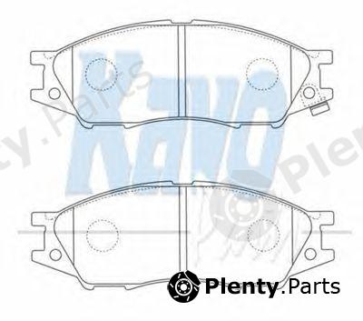  KAVO PARTS part BP-6597 (BP6597) Brake Pad Set, disc brake
