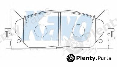  KAVO PARTS part BP-9105 (BP9105) Brake Pad Set, disc brake