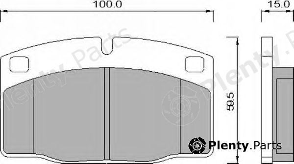  ROULUNDS BRAKING part 426981 Brake Pad Set, disc brake