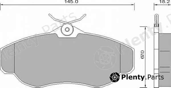  ROULUNDS BRAKING part 646981 Brake Pad Set, disc brake
