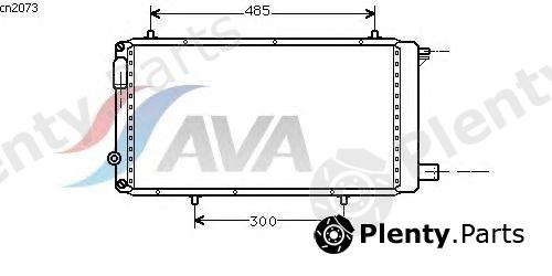  AVA QUALITY COOLING part CN2073 Radiator, engine cooling