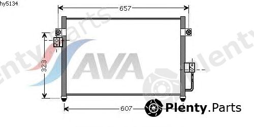  AVA QUALITY COOLING part HY5134 Condenser, air conditioning