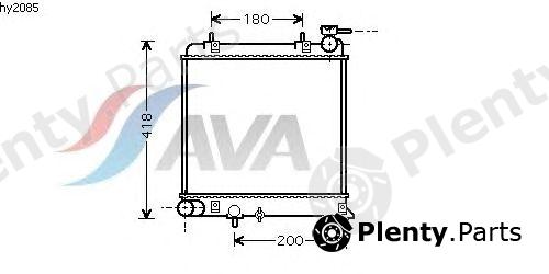  AVA QUALITY COOLING part HYA2085 Radiator, engine cooling