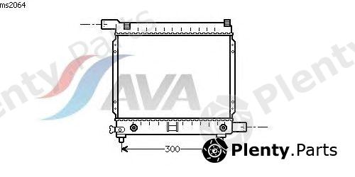  AVA QUALITY COOLING part MS2064 Radiator, engine cooling