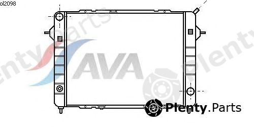  AVA QUALITY COOLING part OL2098 Radiator, engine cooling