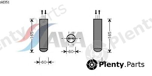  AVA QUALITY COOLING part OLD351 Dryer, air conditioning