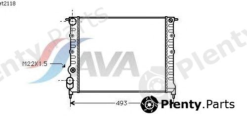  AVA QUALITY COOLING part RT2118 Radiator, engine cooling