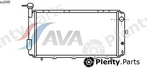  AVA QUALITY COOLING part SU2005 Radiator, engine cooling