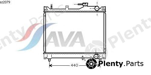 AVA QUALITY COOLING part SZ2079 Radiator, engine cooling