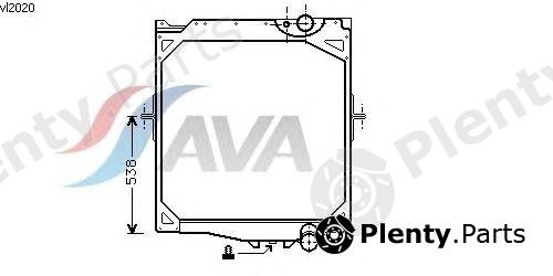 AVA QUALITY COOLING part VL2020 Radiator, engine cooling