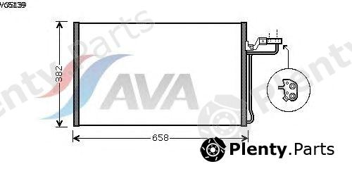  AVA QUALITY COOLING part VO5139 Condenser, air conditioning