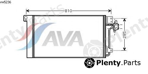  AVA QUALITY COOLING part VWA5236 Condenser, air conditioning