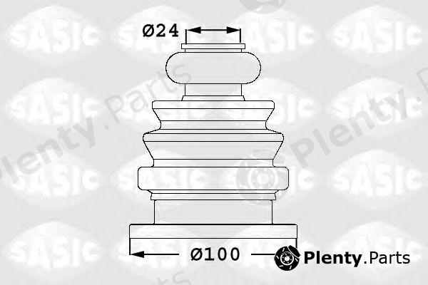  SASIC part 1906022 Bellow Set, drive shaft