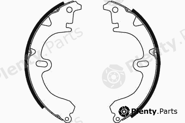  GIRLING part 5181819 Brake Shoe Set