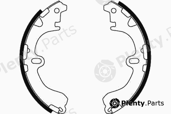  GIRLING part 5182919 Brake Shoe Set