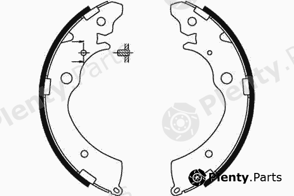  GIRLING part 5185599 Brake Shoe Set